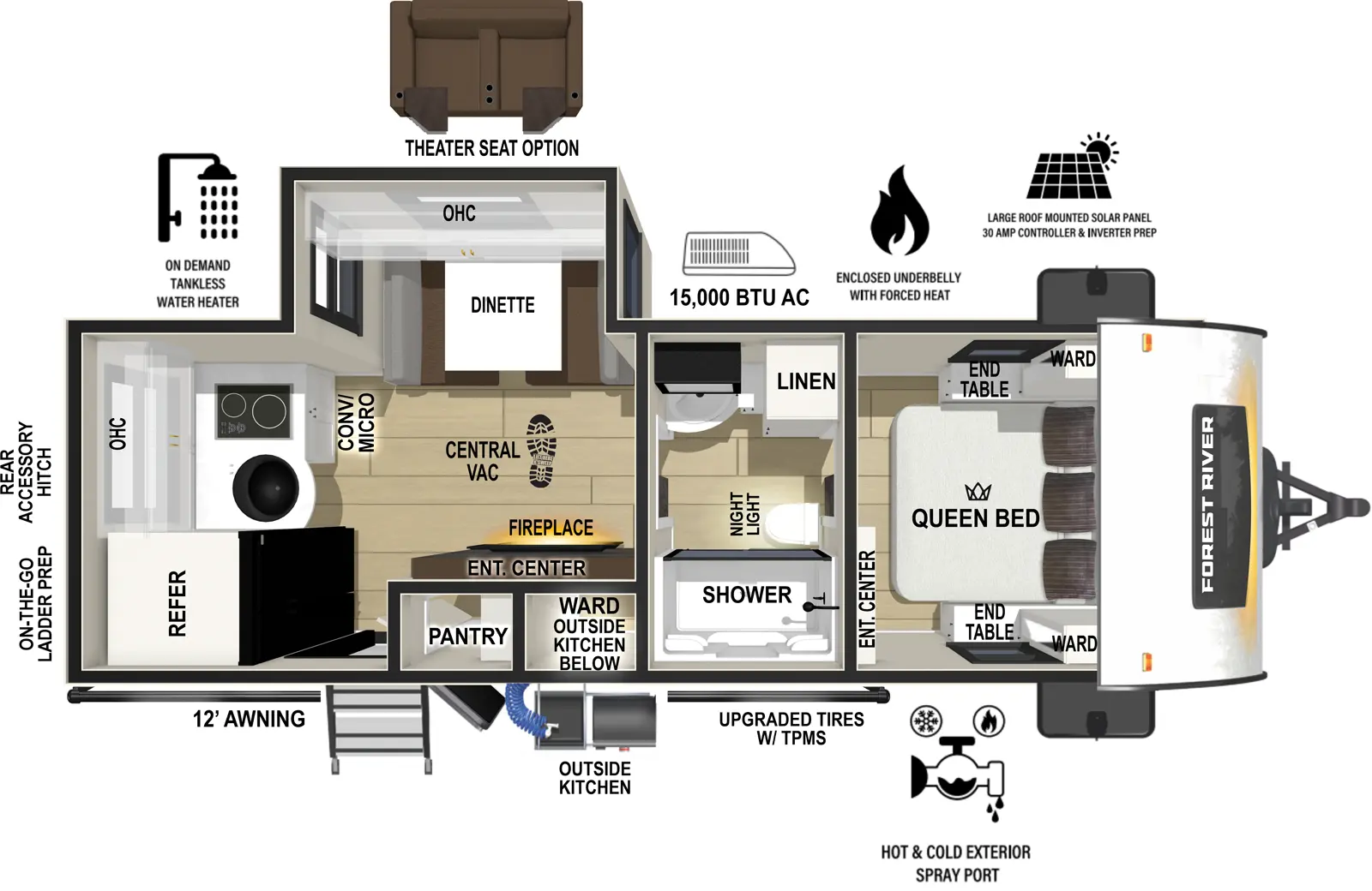 R Pod RP-202 Floorplan